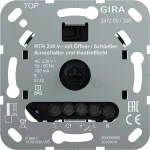 Gira ruumitemperatuuriregulaator 247200, 230 V, avamis-/sulgemisajam