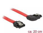 SATA-kaabel DeLOCK 83967 0,2 m SATA 7-kontaktiline Must Punane