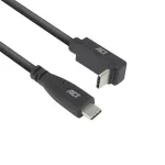 ACT USB 3.0 10Gbps 60W USB USB-C (sirge) USB USB-C (&uuml;les/alla nurga all) kaabel, 1 meeter