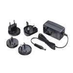 Lindy 12VDC 1.25A mitmepoolne toiteplokk, 5.5/2.1mm, 100-240 V, 50/60 Hz, 15 W, 12 V, AC-to-DC, 1.25 A