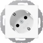 Jung SCHUKO-pistikupesa aws 16A 250V 45-kraadine A 520-45 KI WW (A520-45KIWW)