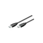 Goobay 95717 USB 3.0 SuperSpeed kaabel, USB-A &ndash; USB-A, 1 m, must