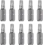 KWB 121296 Torx T25 kruvikeeraja otsikud, 10 tk, C 6.3