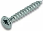 Kruvi Cimco 190030 &mdash; galvaniseeritud metall, pikkus 45 mm, keerme l&auml;bim&otilde;&otilde;t 4 mm, puitkiudplaadile, 1 tk