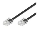 Goobay ISDN modulaarne &uuml;henduskaabel 50256, RJ45 (8P4C) - RJ45 (8P4C), 6 m, must