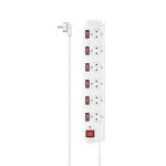Hama 00223159 Nutikas pistikupesa 6 vahelduvvoolu pistikupesa 1,4 m 3680 W