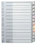 Leitz 12740000 vaheleht T&uuml;hi vaheleht Papp Hall, Valge