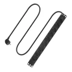 ACT pikendusjuhe PDU 19 inch CEE7/7 9 F-t&uuml;&uuml;pi pistikupesaga, 3 m H05VV-F 3G1,5