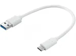 Sandberg USB-C 3.1 > USB-A 3.0 0,2 M, 0,2 m, USB C, USB A, USB 3.2 Gen 1 (3.1 Gen 1), valge