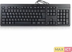 Juhtmega klaviatuur HP 125 &mdash; HP 125 juhtmega klaviatuur GR, USB-&uuml;hendus, t&auml;issuuruses paigutus