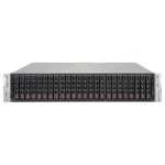 Supermicro SC216 BE1C-R609JBOD 2U 24x2.5 inch Hot-Swap SAS3 JBOD Korpus kahe 600W l&uuml;litusrežiimiga toiteplokiga