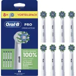 Braun Oral-B Pro CrossAction Replacement Brush Heads 8-Pack 994040