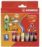 STABILO woody 3 in 1 Multi 6 Pack - Assorted Colours