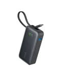 Powerbank 545 NANO 30W 10000mAh sisseehitatud USB-C kaabliga, must