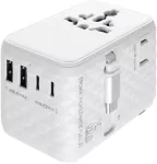 TROIKA Worldwide Travel Adapter WORLDWIDE PULL 35 (TRA35/WH)