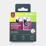 Uniross USB-C C/HR14 laetavad liitiumioonakud 3000mAh, 2-pakk