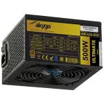Akyga Ultimate AK-U4-500 ATX toiteplokk 500 W, 80 PLUS Bronze, aktiivne PFC, 120 mm ventilaator