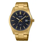 CASIO MTPVD03G1AUDF Meeste Analoog Kvartskell 42mm Roostevabast Terasest Kuldne