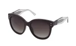 NINA RICCI Naiste p&auml;ikeseprillid SNR3245501CK - Must atsetaatraam, hallid pol&uuml;karbonaat l&auml;&auml;tsed, 55/18/140 mm
