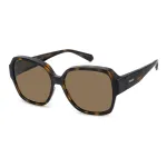 Polaroid Ancillaries PLD9021S086 Unisex P&auml;ikeseprillid - Havana Kilpkonnakarva Raam, Pruun Polariseeritud L&auml;&auml;ts