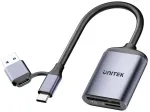 UNITEK SD4.0 / Micro SD4.0 Card Reader 2in1 USB 3.0 Type-A Must