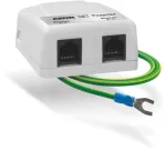 AXON NET PROTECTOR Piksekaitse Gigabit Ethernetile, RJ45, 8-juhtmeline kaitse, seinakinnitusega, metallkorpus