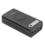 Akyga AK-BC-05 akupanga korpus 37000 mAh, 12x 18650, 22.5W, Qi, USB-C, 2x USB-A, Lightning