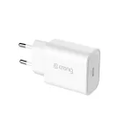 Crong USB-C Travel Charger 20W Power Delivery White