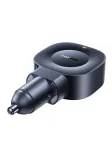 Baseus PrimeTrip VR2 45W + 45W autolaadija sisset&otilde;mmatava USB-C kaabliga - must