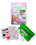 KIDS LED Ring Light for Phone Selfie Vlog + Accessories Kit Green Screen 1.5x1m Wow Generation / Wow00024