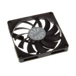 AKASA AK-FN076 80 mm korpuseventilaator - must