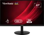 Viewsonic VG Series VG2709-2K-MHDU-2 arvutimonitor 68,6 cm (27 tolli) 2560 x 1440 pikslit Quad HD LED must