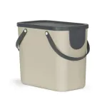 Rotho Albula j&auml;&auml;tmete sortimise konteiner, 25 l, cappuccino