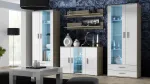 Cama komplekt of two shelves 125cm SOHO sonoma tamm matt