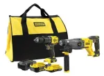 Kruvikeeraja STANLEY ST KIT V20 SFMCK216MDS (SFMCD715 + SFMCH900) 1x4.0Ah 1x2.0Ah