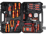Mehaanikariistakomplekt Yato YT-39009 &mdash; 68-osaline komplekt, 1/4-tolline ajam, must kohver