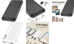 LogiLink PA0372W Power Bank 10000 mAh Valge - 20W PD & QC 3.0, Dual USB-A & USB-C