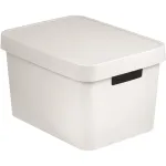 CURVER Infinity Recycled 17L hoiukarp kaanega, valge, 36x27x22 cm, 100% taaskasutatud plast