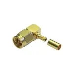 TELEG&Auml;RTNER SMA t&auml;isnurkne pressliitmik pistik RG-58 C/U jaoks, kullatud, 5-pakk J01150A0091