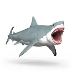 schleich Dinosaurs Megalodon, 4 a, Maailma vallutamine, Dinosaurused ja vulkaan, Mitmev&auml;rviline