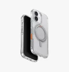 UNIQ Swivix &uuml;mbris iPhone 17 jaoks 360&deg; p&ouml;&ouml;rleva alusega, l&auml;bipaistev