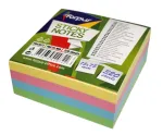 Sticky Notes Forpus, 75x75mm, 4 pastellv&auml;rvi segu, kuubik (1x320)