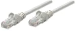 Intellinet v&otilde;rguparanduskaabel, Cat5e, 1 m, hall, CCA, U/UTP, PVC, RJ45, kullatud kontaktid, haakumisvastane, kaitsemuhviga, eluaegne garantii