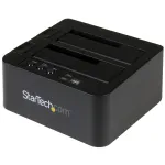 StarTech.com eraldiseisev k&otilde;vaketta duplikaator, kahe pesaga HDD/SSD kloonija/koopiamasin, USB 3.1 (10 Gbps) SATA III HDD/SSD dokkimisjaam, k&otilde;vaketta duplikaatordokk, k&otilde;vaketta kloonija