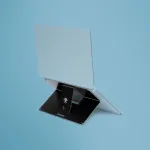 R-Go Tools s&uuml;learvutialus R-Go Riser Attachable, reguleeritav, integreeritud s&uuml;learvutiga, alumiinium, must