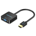 Vention ACPBB HDMI&ndash;VGA muundur, 0,15 m