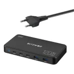 Laadimisjaam BlitzWolf BW-i100 5-in-1 120W &mdash; mitme pordiga laadija telefonidele, tahvelarvutitele, s&uuml;learvutitele