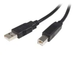 StarTech.com 3m USB 2.0 A-B-kaabel - M/M, 3 m, USB A, USB B, USB 2.0, Isane/Isane, Must