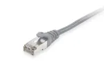Equip Cat.6A S/FTP paigalduskaabel, 15 m, hall, Cat6a, S/FTP (S-STP), RJ-45, RJ-45