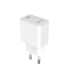 eSTUFF ES635028-BULK USB-C laadija EU PD 20W, valge